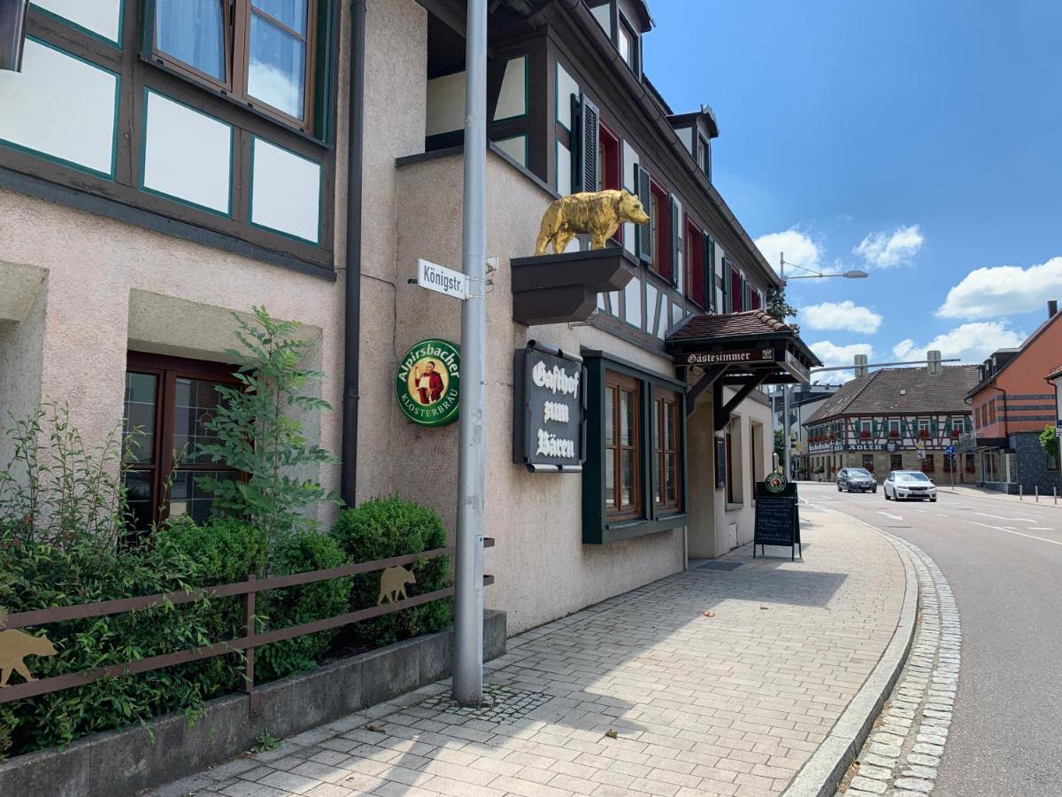 Gasthof zum Bären Asperg Exterior foto